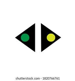ilustración de diseño vectorial de icono de flecha
