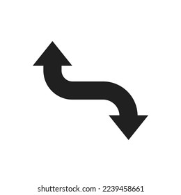 Arrow  icon vector design illustration