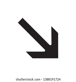 Arrow icon vector design template