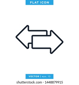Arrow Icon Vector Design Template