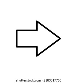 arrow icon vector design template simple and clean