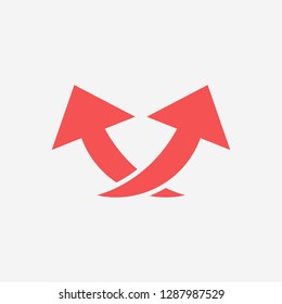 arrow icon . Vector  Eps 10 