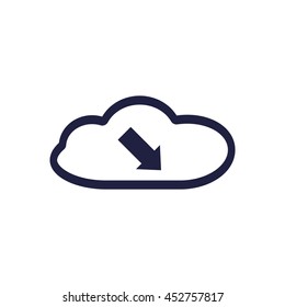 arrow Icon, vector, icon flat