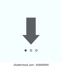 arrow Icon, vector, icon flat