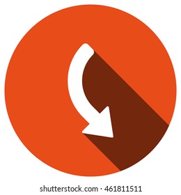 arrow Icon, vector, icon flat