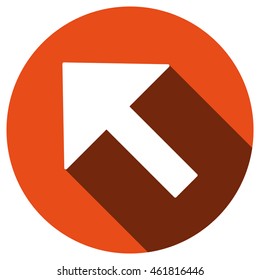 arrow Icon, vector, icon flat