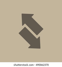 arrow Icon, vector, icon flat