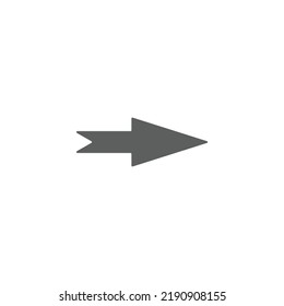 Arrow icon vector flat design illustration