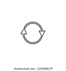 Arrow icon vector flat design illustration