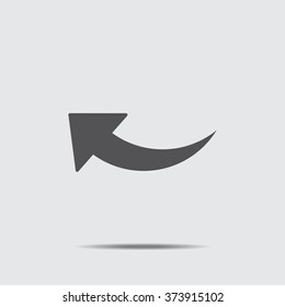 arrow Icon vector flat design