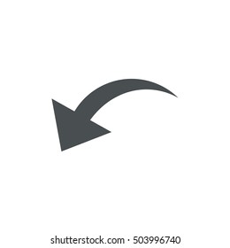 Arrow Icon Vector flat design style