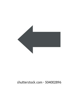 Arrow Icon Vector flat design style