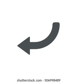 Arrow Icon Vector flat design style