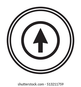  Arrow icon, vector. Flat design.