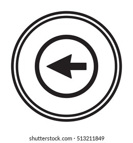  Arrow icon, vector. Flat design.