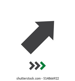 Arrow Icon Vector flat design style