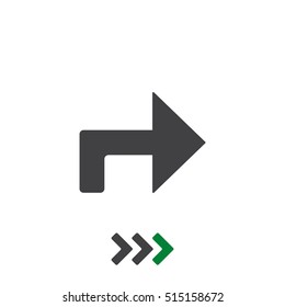 Arrow Icon Vector flat design style