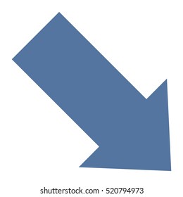 Arrow Icon Vector flat design style