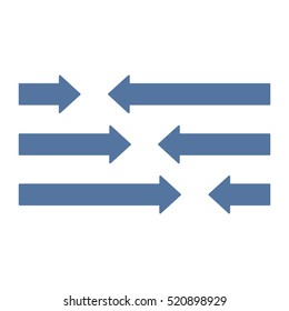 Arrow Icon Vector flat design style