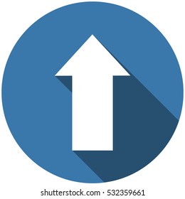 Arrow Icon Vector flat design style