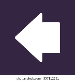 Arrow Icon Vector flat design style