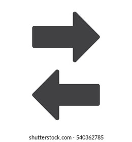 Arrow Icon Vector flat design style