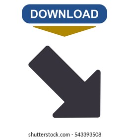 Arrow Icon Vector flat design style
