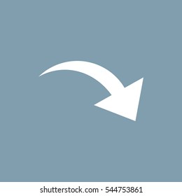 Arrow Icon Vector flat design style