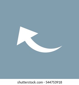 Arrow Icon Vector flat design style