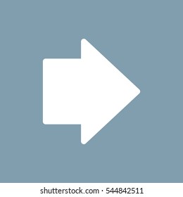 Arrow Icon Vector flat design style