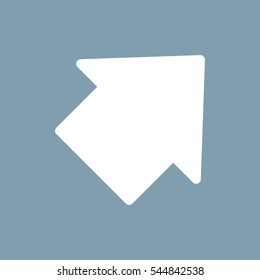 Arrow Icon Vector flat design style
