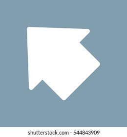 Arrow Icon Vector flat design style