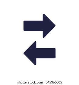 Arrow Icon Vector flat design style