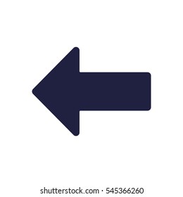 Arrow Icon Vector flat design style