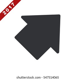 Arrow Icon Vector flat design style