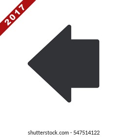Arrow Icon Vector flat design style