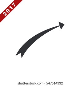 Arrow Icon Vector flat design style