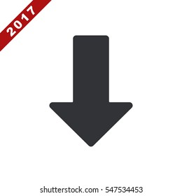 Arrow Icon Vector flat design style