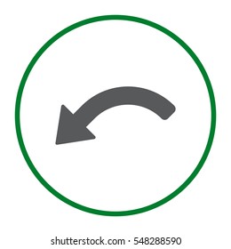 Arrow Icon Vector flat design style