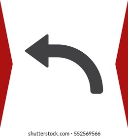 Arrow Icon Vector flat design style