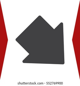 Arrow Icon Vector flat design style