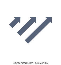 Arrow Icon Vector flat design style