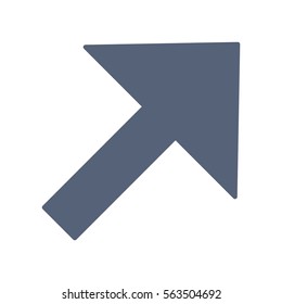 Arrow Icon Vector flat design style