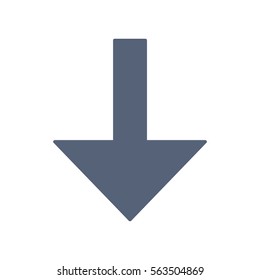 Arrow Icon Vector flat design style