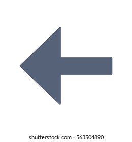 Arrow Icon Vector flat design style