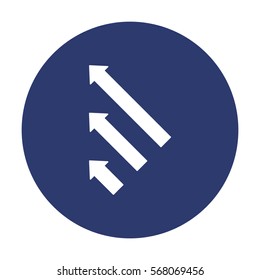 Arrow Icon Vector flat design style