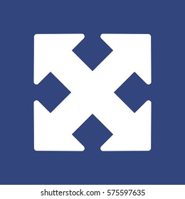 Arrow Icon Vector flat design style