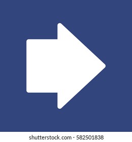 Arrow Icon Vector flat design style