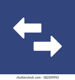Arrow Icon Vector flat design style