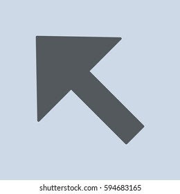 Arrow Icon Vector flat design style